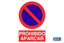 Señal Prohibido Aparcar 600x600 mm Cofan