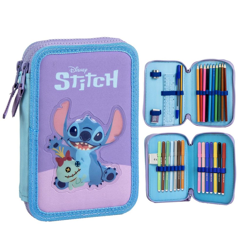 PLUMIER DOBLE RELLENO STITCH | CERDA DISEÑO