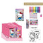 SET PAPELERIA COLOREABLE MALETIN HELLO KITTY | CERDA REGALO | 1 UNIDAD | 8445484513189