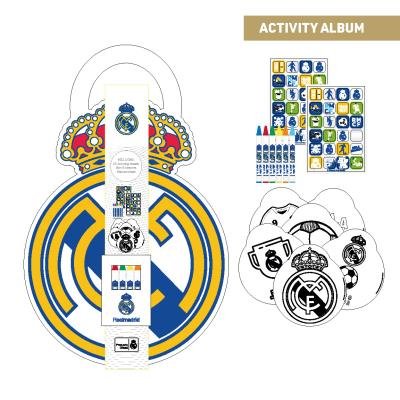 ALBUM ACTIVIDADES COLOREABLE REAL MADRID | 1 UNIDADES | (CERDA REGALO)