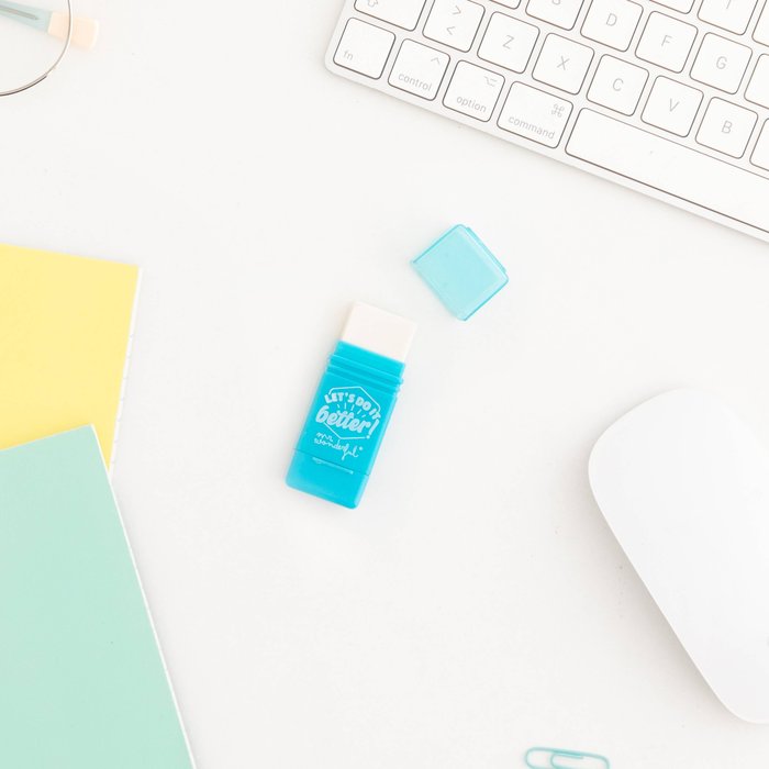 GOMA DE BORRAR CON SACAPUNTAS - LETS DO IT BETTER! | 1 UNIDADES | (MR WONDERFUL)