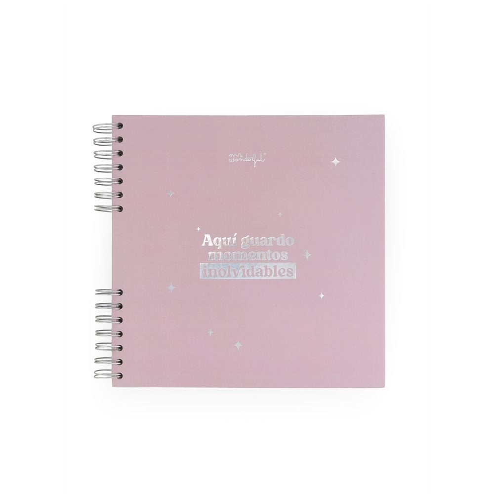 ALBUM FOTOS - AQUI GUARDO MOMENTOS INOLVIDABLES | 1 UNIDADES | (MR WONDERFUL)