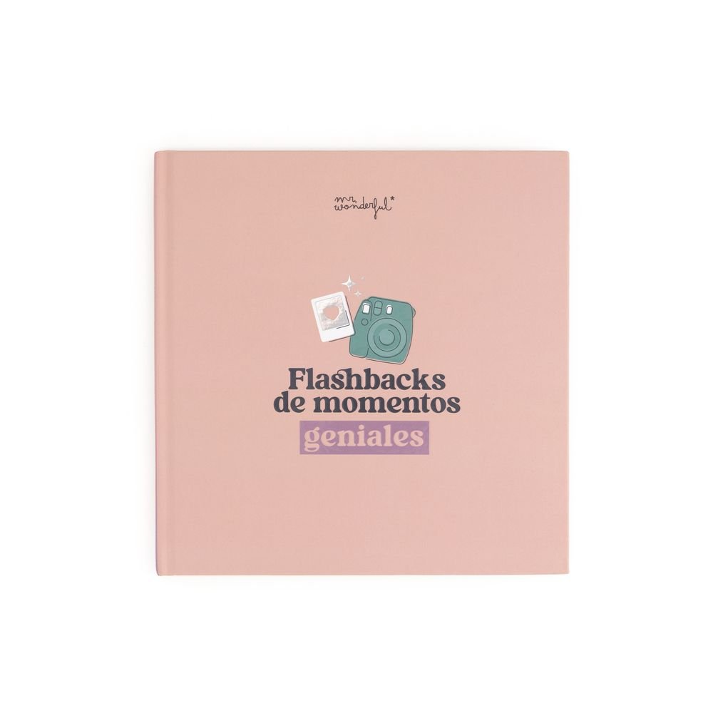 ALBUM FOTOS - FLASHBACKS DE MOMENTOS GENIALES | 1 UNIDADES | (MR WONDERFUL)