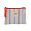 NECESER WATERPROOF RAYAS AZULES, ROJAS Y BEIGE | MR WONDERFUL