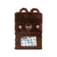 Libreta A5 160H Liso Peluche Bolsillo y Extras Lazy Osito MR Wonderful