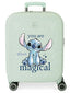 Maleta cabina expandible Stitch Magical rígida 55 cm menta JOUMMA