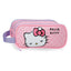 Portatodo triple con asa Hello Kitty Bows JOUMMA BAGS Licencias
