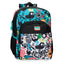 Mochila infantil Movom Monsters negro 38 cm