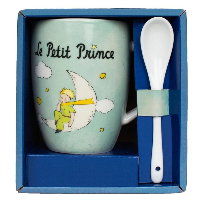 TAZA CON CUCHARA EN CAJA LPP LUNE | ENESCO