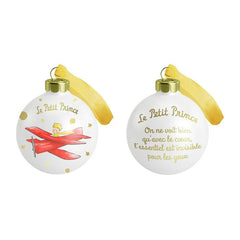 ADORNO BOLA DE CRISTAL AVION LPP NAVIDAD | ENESCO | 1 UNIDAD | 8460070150258