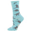 Calcetines de Algodón Media Caña Gato Azul 36-41 SOCKSMITH