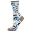 CALCETINES DE ALGODON MEDIA CAÑA 36-41 TIME FOR GOOD BOOK | SOCKSMITH | 1 UNIDAD | 8482920402560