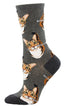 CALCETINES MUJER ALGODON CARA DE GATO 36-41 | SOCKSMITH | 1 UNIDAD | 8482920498082