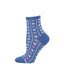 Calcetines algodón media caña Bowquets Blue 36-41 SOCKSMITH