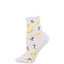 Calcetines algodón media caña Honey Bee Floral 36-41 SOCKSMITH