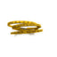 Pulsera Virgen del Rocío Cuero Amarillo Marca De Bussy