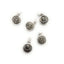 Medalla Escapulario Metal 10 mm Baño Plata 5 Micras DE Bussy