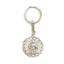 LLAVERO METAL CORAZON JESUS BAÑO DE PLATA 36MM | DE BUSSY | ENVASE 5 UDS. UNIDAD | 8488000031378