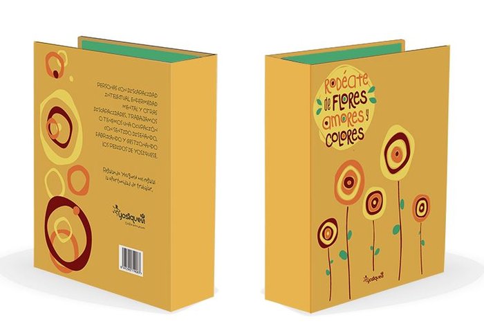 CARPETA A4 ANILLAS CON DISEÑO YOSIQUESE | 1 UNIDADES | (YOSIQUESE SL)