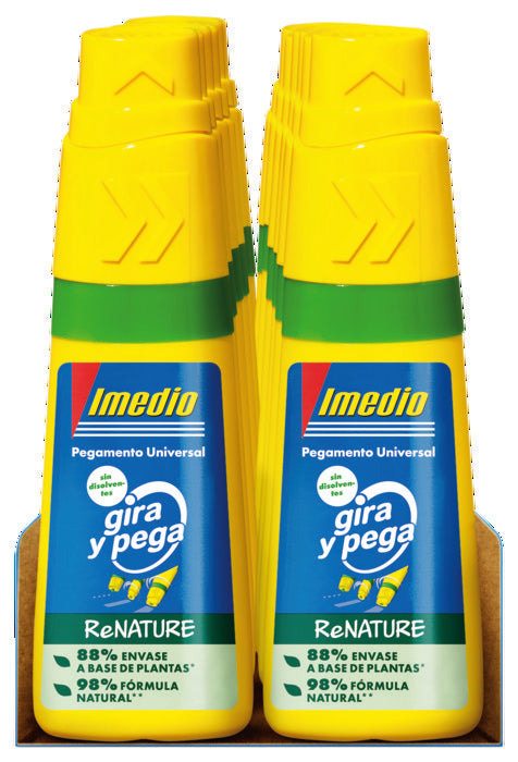 PEGAMENTO UNIVERSAL IMEDIO 35ML RENATURE TWIST&GLUE | 12 UNIDADES | (PRODUCTOS IMEDIO, S,A,)
