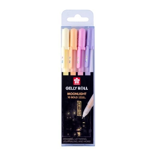 BOLIGRAFO GELLY MOONLIGHT 10 4 COLORES A | 1 UNIDADES | (TALENS ESPAÑA)