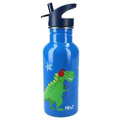 BOTELLA INFANTIL ALUMINIO 500ML CON PAJINA DINOSAURIO | VADOBAG | 1 UNIDAD | 8712645291881