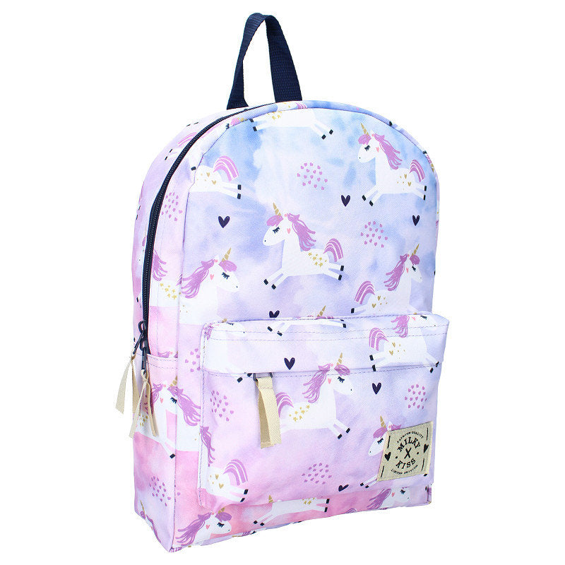 MOCHILA INFANTIL 33CM MILKY KISS FOLLOW THE RAINBOW | VADOBAG