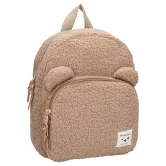 MOCHILA INFANTIL PELUCHE BEIGE OREJITAS KIDZROOM | VADOBAG