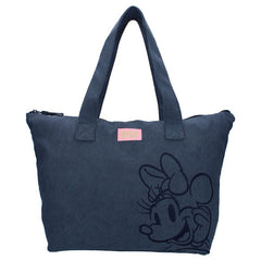 BOLSO SHOPPING MINNIE AZUL LONETA CON CREMALLERA | VADOBAG
