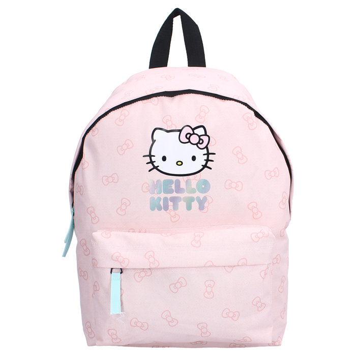 MOCHILA INFANTIL CON BOLSILLO DELANTERO HELLO KITTY PARTY | VADOBAG