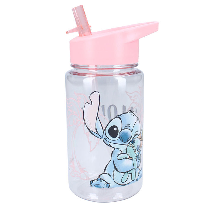 BOTELLA PP CON PAJITA 450ML STITCH DRINK UP | VADOBAG | 1 UNIDAD | 8712645316362