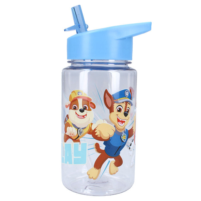 BOTELLA PP CON PAJITA 450ML PAW PATROL DRINK UP | VADOBAG | 1 UNIDAD | 8712645318472