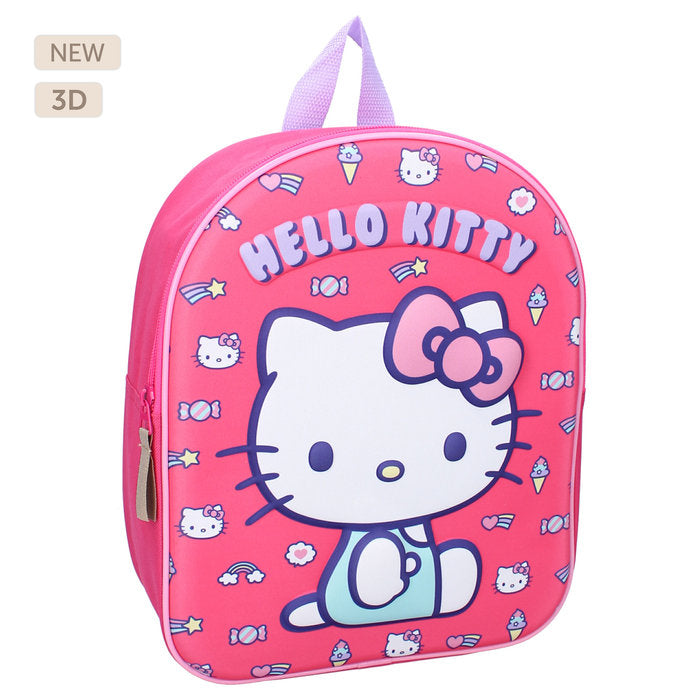 MOCHILA GUARDERIA 3D HELLO KITTY ANOTHER DIMENSION | VADOBAG