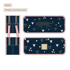 PORTATODO DOBLE MILKY KISS HEART OF GOLD | VADOBAG