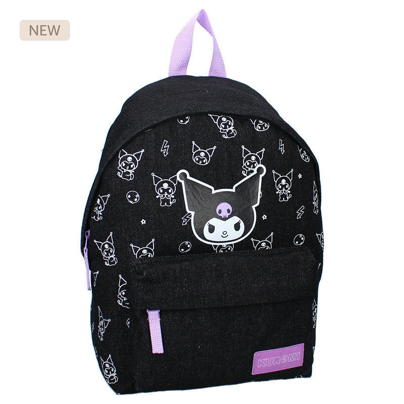 MOCHILA ESCOLAR 37CM HELLO KITTY & FRIENDS DENIM REVIVAL | VADOBAG