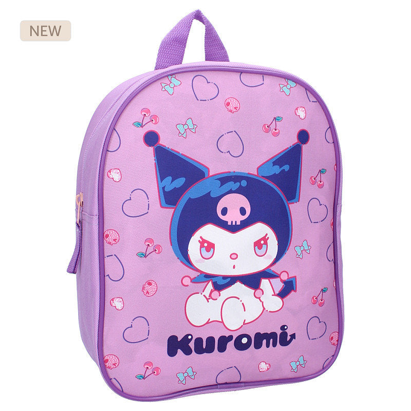 MOCHILA INFANTIL 29CM HELLO KITTY & FRIENDS KUROMI | VADOBAG