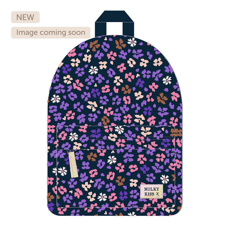 MOCHILA ESCOLAR 39CM MILKY KISS PRESTIGE FLOWERS | VADOBAG