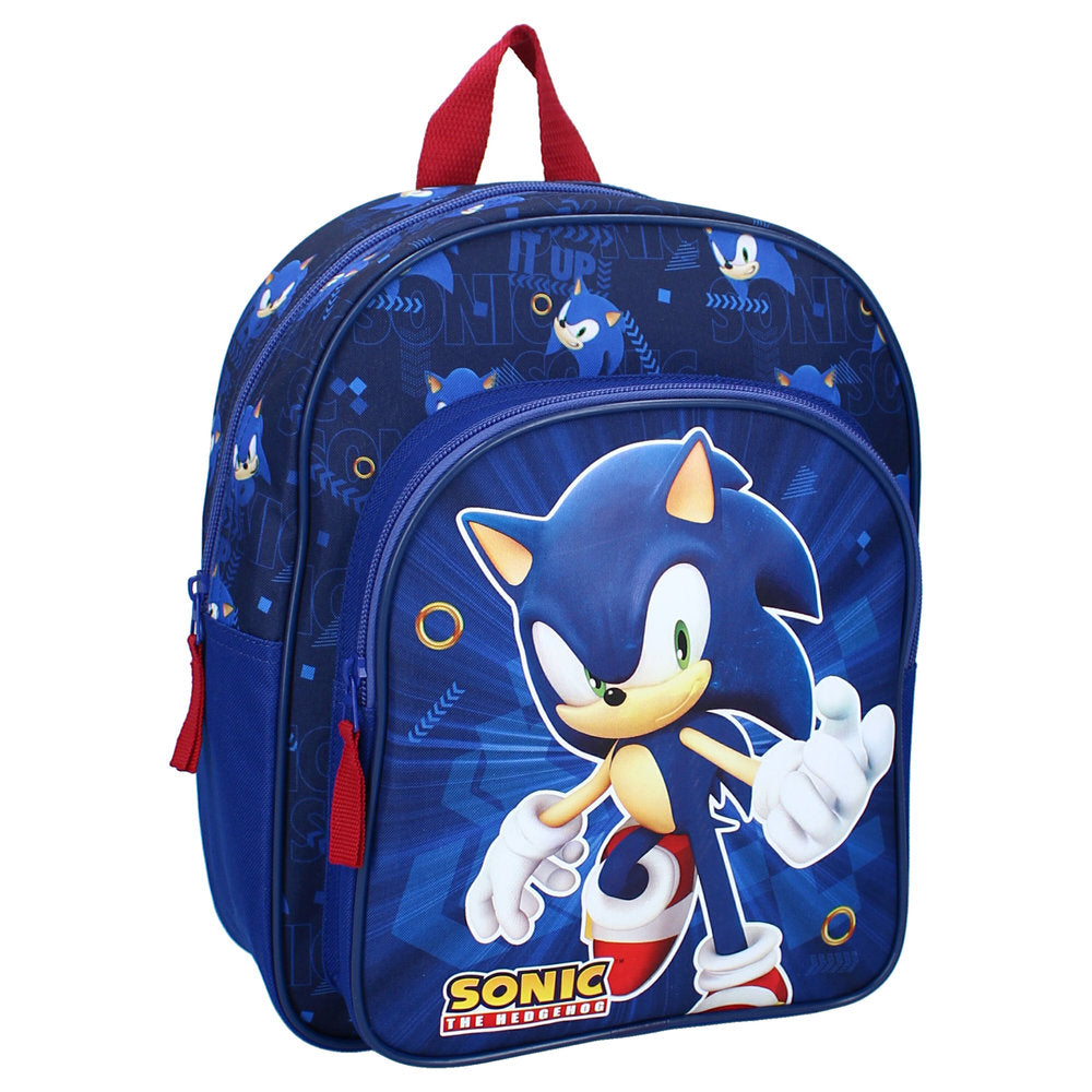 MOCHILA GUARDERIA 30X25 SONIC STILL UNSTOPPABLE | VADOBAG