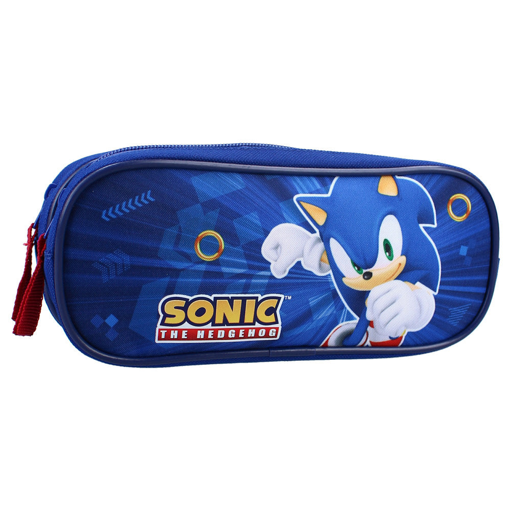 PORTATODO DOBLE RECTANGULAR SONIC STILL UNSTOPPABLE | VADOBAG