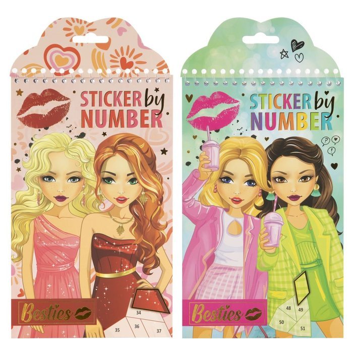 SET PEGA POR NUMEROS BESTIES SURTIDOS | CCG | ENVASE 8 UDS. UNIDAD | 8715427124216