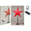 LAMPARA DE MESA ESTRELLA ROJA | KOOPMAN | 1 UNIDAD | 8720573740357