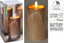 VELA LED EFECTO MADERA 75X75X125MM | KOOPMAN | 1 UNIDAD | 8720573771467