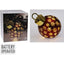 Bola Navidad con LED 20cm Rojo Mate | Koopman