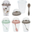 Recipiente con Doble Tapa y Cuchara Koopman