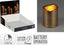EXPOSITOR 12 VELAS LED DORADAS TIMER 50X65MM | KOOPMAN CHRISTMAS | ENVASE 12 UDS. UNIDAD | 8721037610230