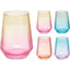 Vaso 400ml Neon Degradado Colores Surtidos Koopman