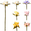 Flor Decorativa Fieltro 35 cm Colores Surtidos Koopman
