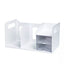 Organizador Libros con Cajones Sysmax Book Rack Blanco LITEM