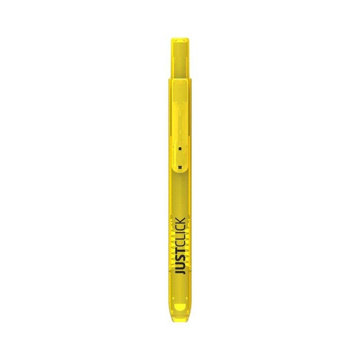 Marcador Fluorescente Justclick Mrh-105 Amarillo | Morris | Pack 12 Unidades