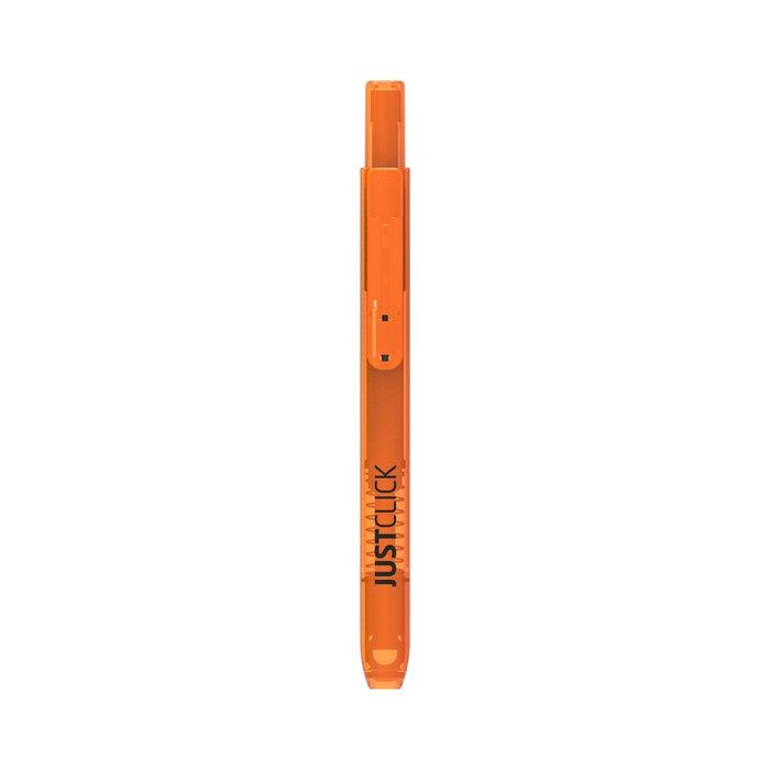 Marcador Fluorescente Justclick Mrh-105 Naranja | Morris | Pack 12 Unidades